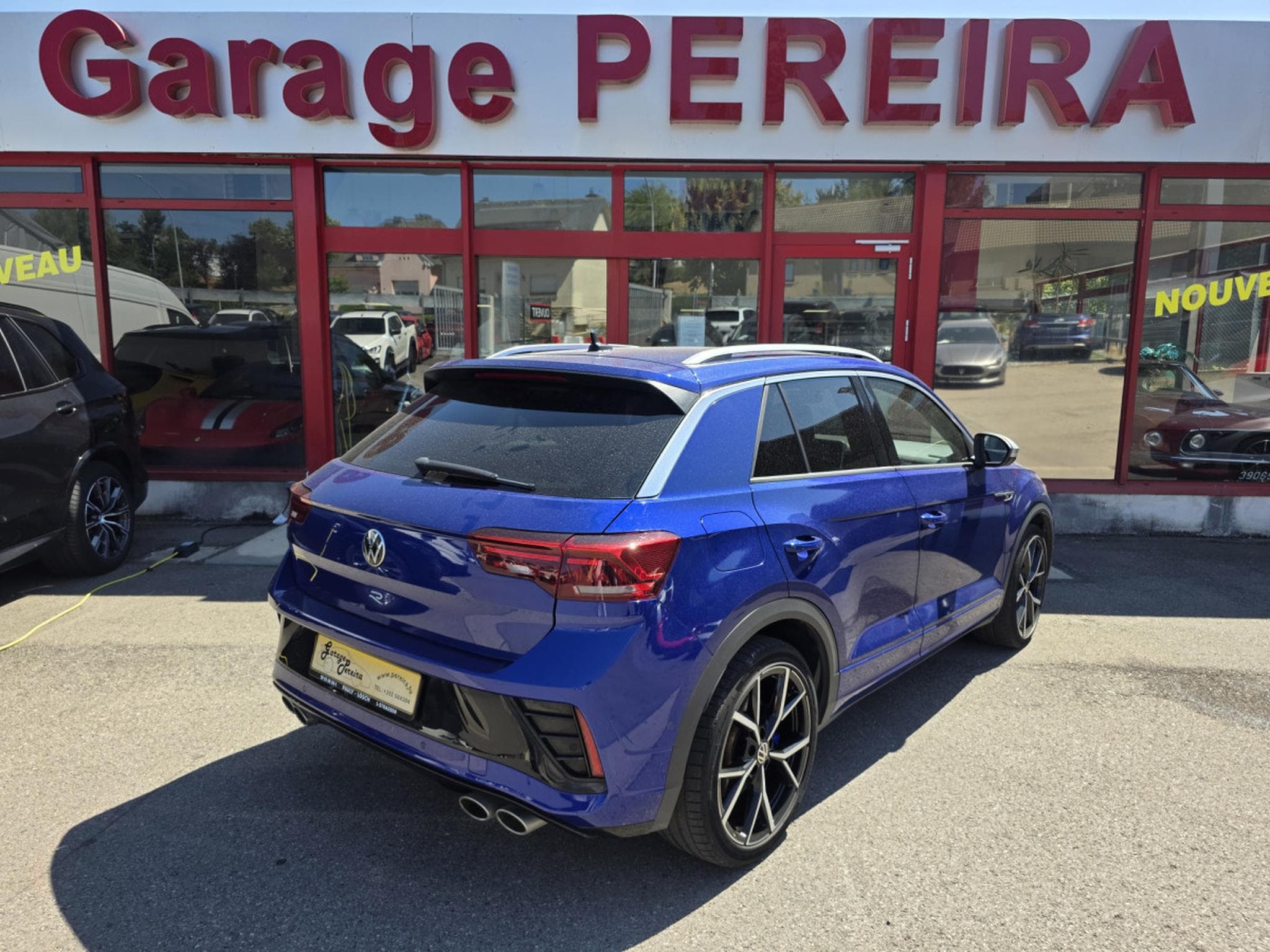 VW T-Roc T-Roc R 300 cv 4x4 Dsg Gps Cuir 1 main (2022) - Foto 3