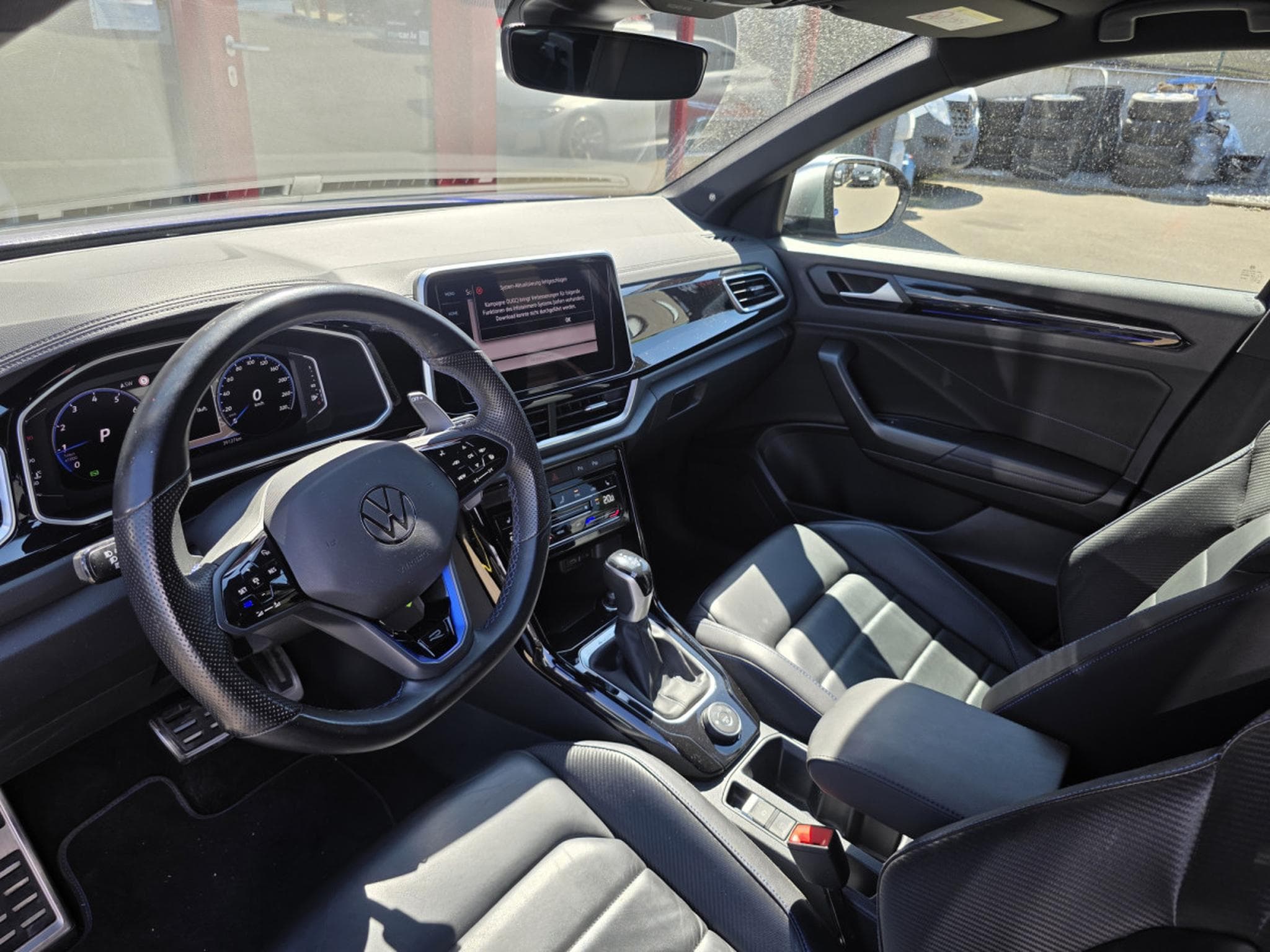 VW T-Roc T-Roc R 300 cv 4x4 Dsg Gps Cuir 1 main (2022) - Foto 8