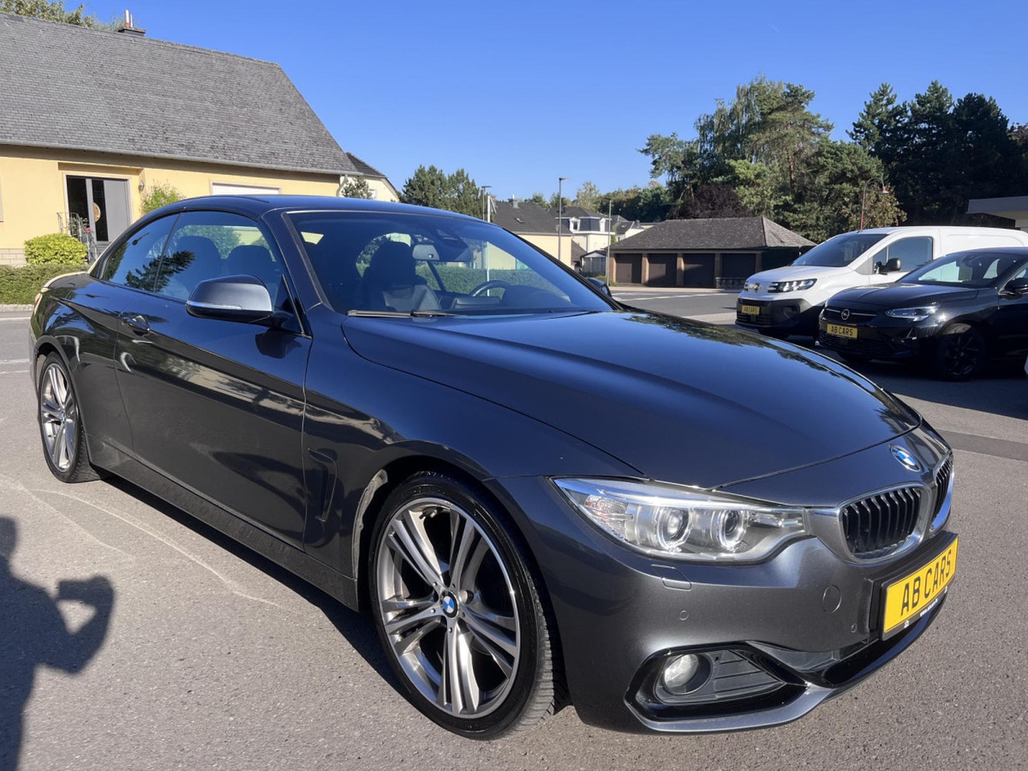 BMW 420 420d Cabrio Sportline 184ps Cuir 19" (2014) - Photo 19