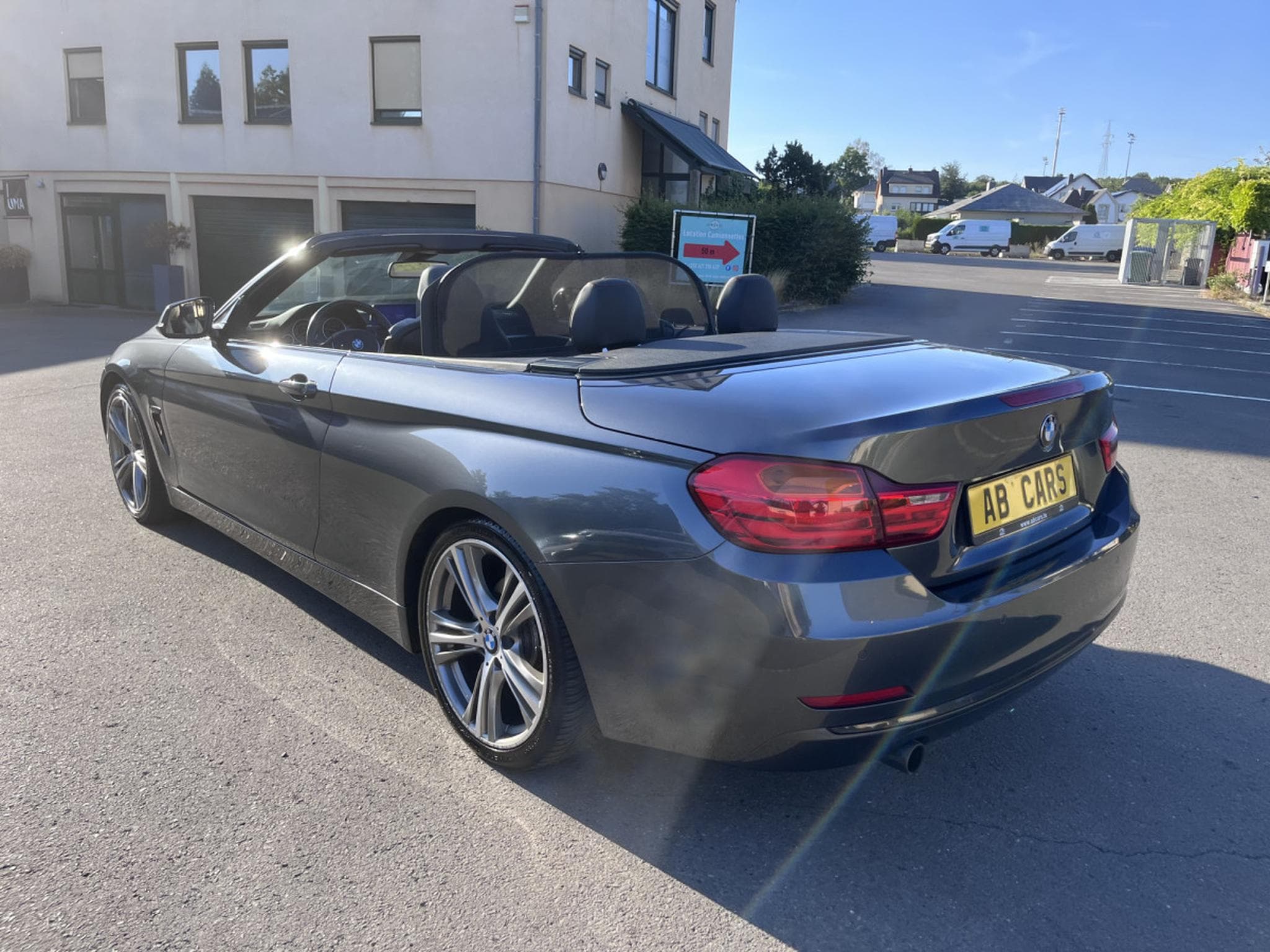 BMW 420 420d Cabrio Sportline 184ps Cuir 19" (2014) - Photo 4