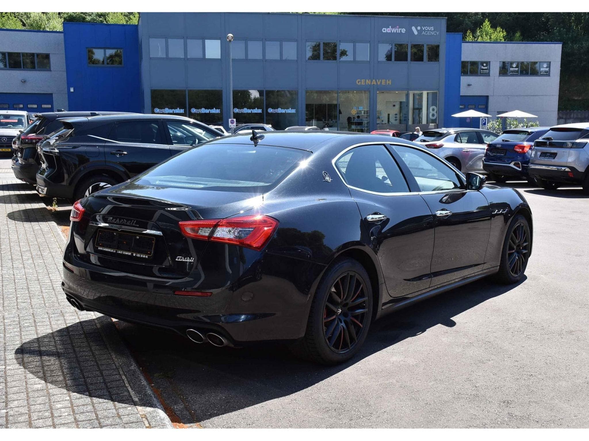 Maserati Ghibli 3.0 V6 BiTurbo Ribelle CUIR MEMO GPS KEYLESS (2018) - Photo 4