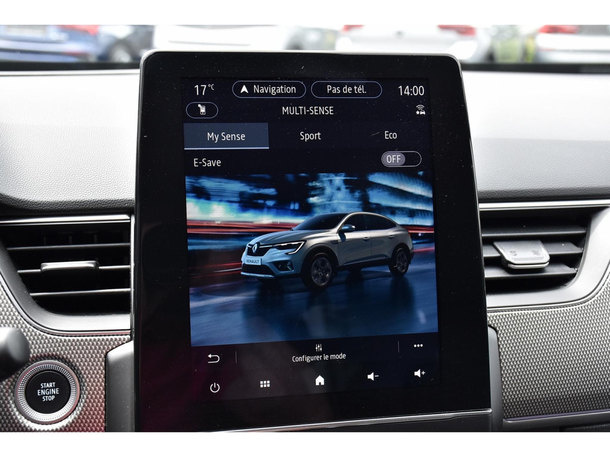 Renault Arkana 1.6 E-TECH HEV Techno EDC CUIR GPS LANE SIDE CAM (2023) - Foto 15