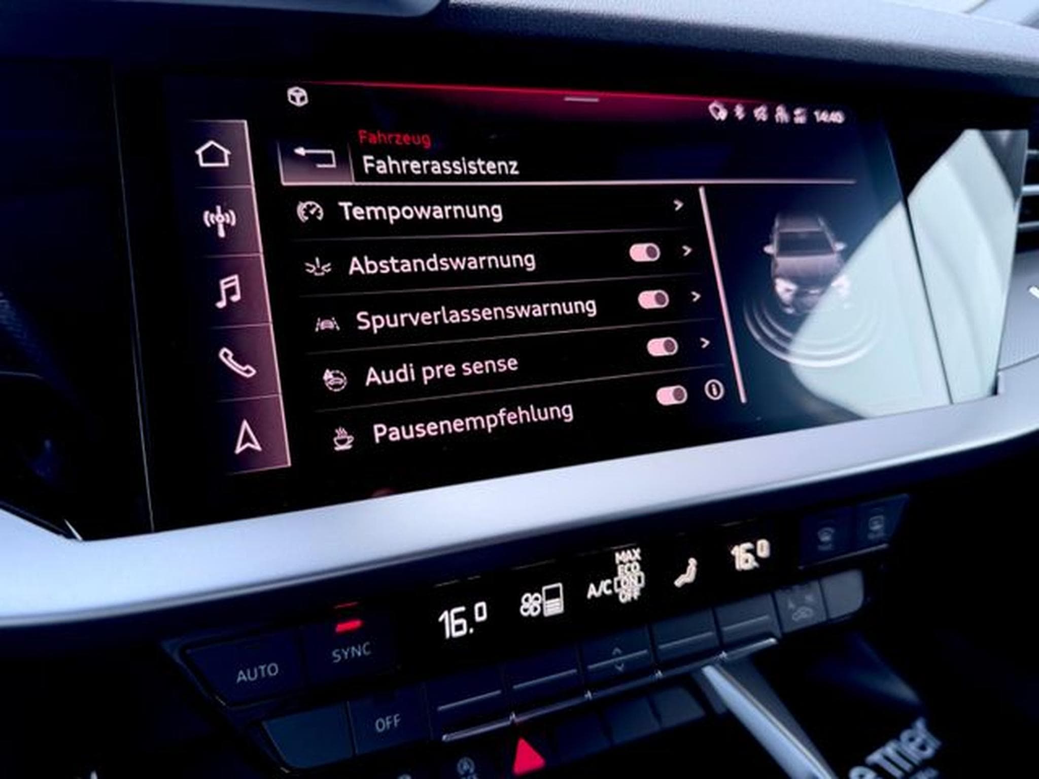 Audi A3 A3 Sportback 35 TFSI S line Sport Plus Paket (2021) - Photo 17