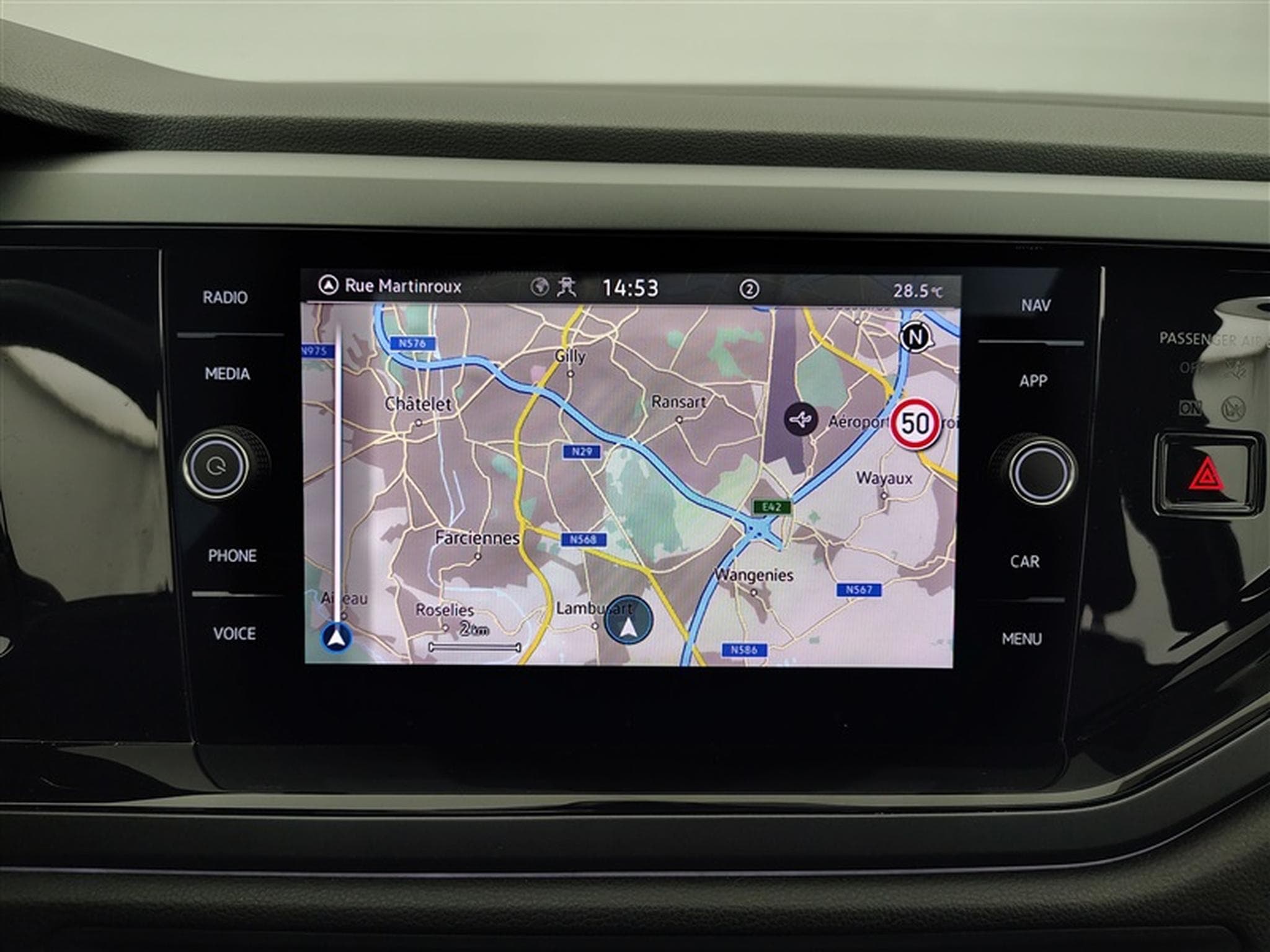 VW Taigo 1.0TSI DSG R-Line GPS/TOIT OUVRANT/CAMERA/PDC/JA 18" (2024) - Photo 11