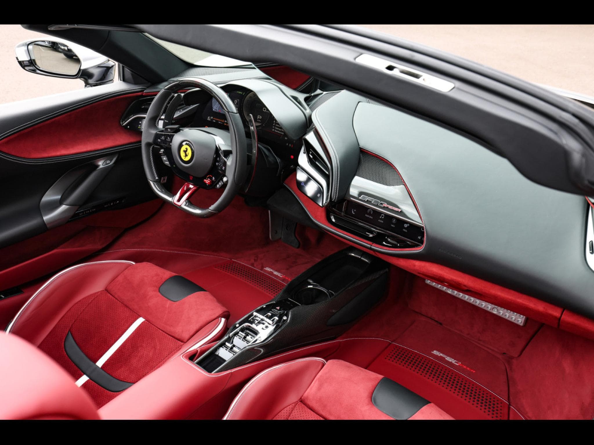 Ferrari SF90 ATELIER (1000 CH) - SANUSILVER X NERO PUROSANGUE - PPF (2025) - Photo 14
