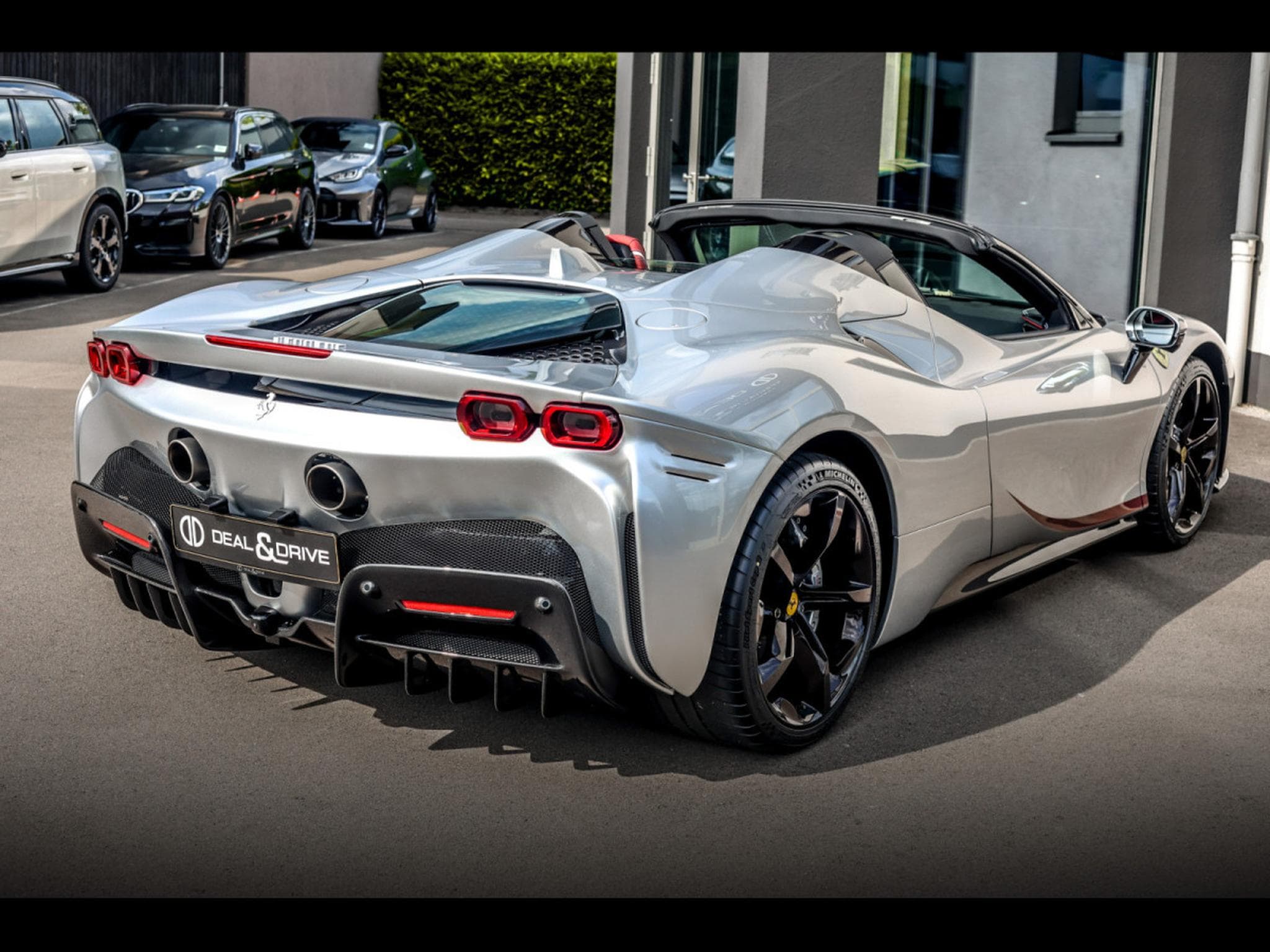 Ferrari SF90 ATELIER (1000 CH) - SANUSILVER X NERO PUROSANGUE - PPF (2025) - Photo 7