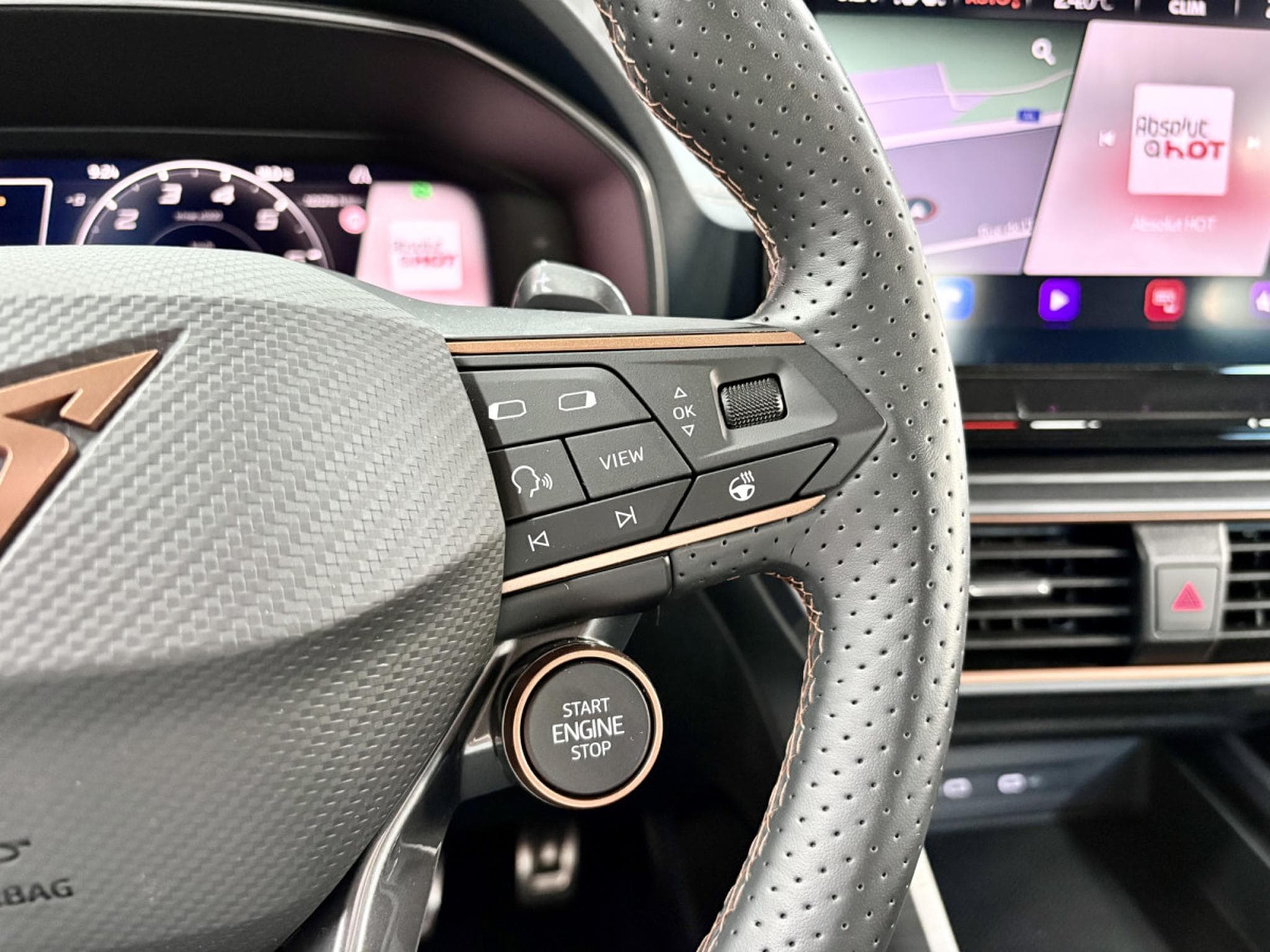 Cupra Leon VZ CUP 2.0 TSI 300CV * PANO * VSS * BEATS * CARBONE * (2024) - Foto 12