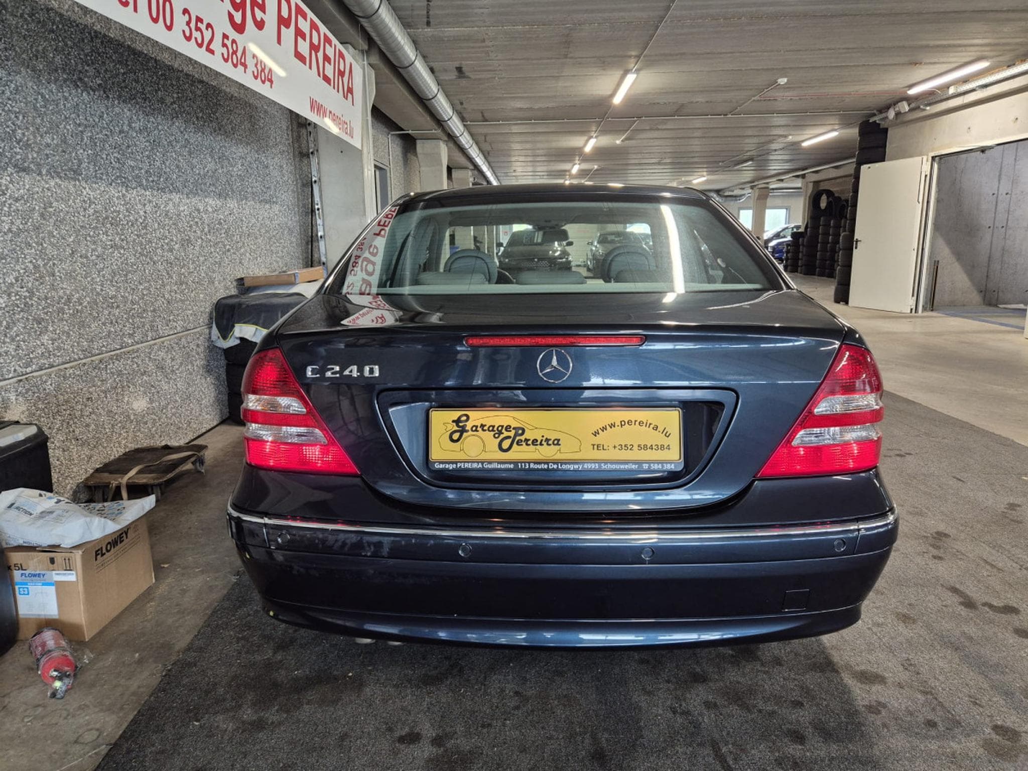 Mercedes C 240 V6 AUTO CUIR 1 HAND new Model (2005) - Foto 6