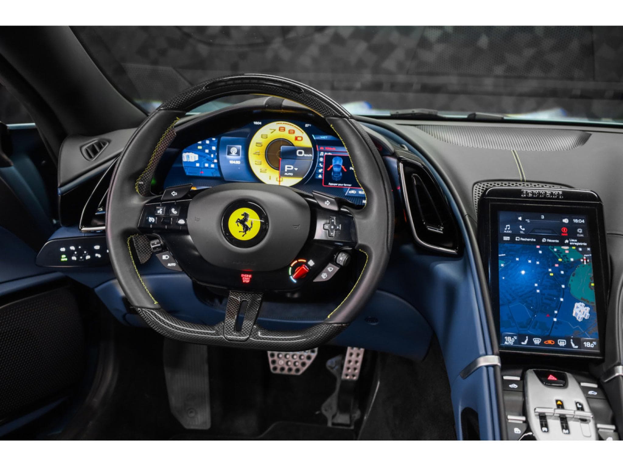 Ferrari Roma 3.9 V8 Spider - CELESTE TREVI SPECIAL COLOURS (2025) - Photo 13