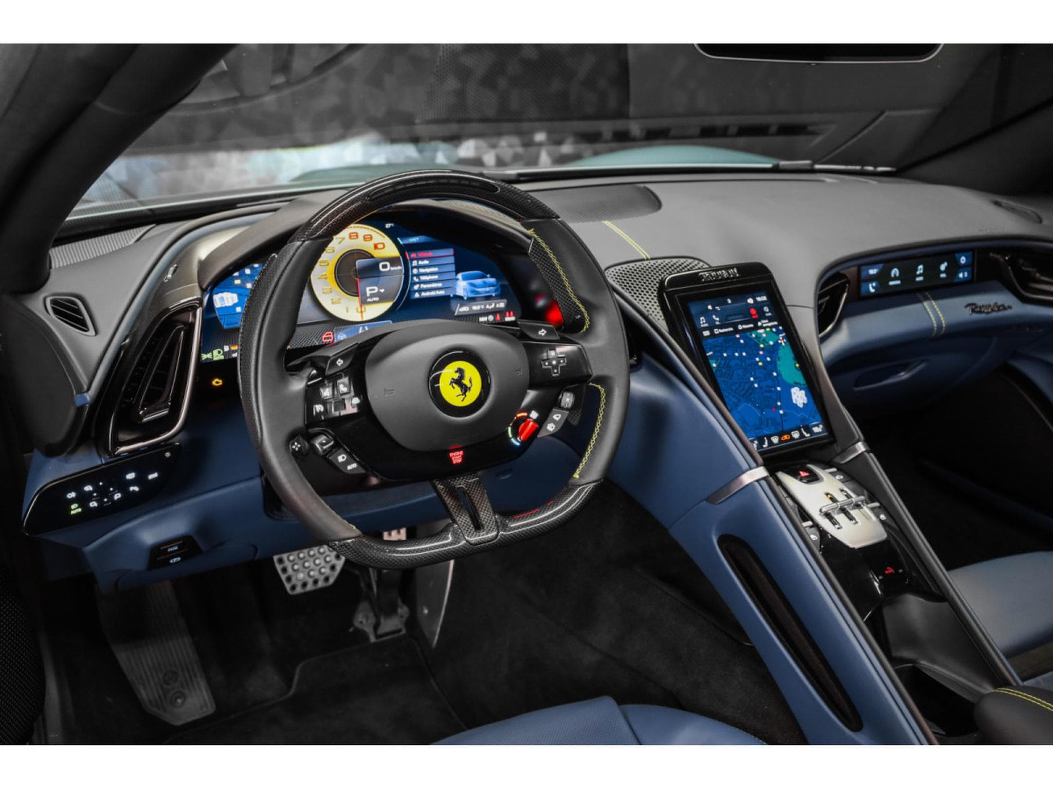 Ferrari Roma 3.9 V8 Spider - CELESTE TREVI SPECIAL COLOURS (2025) - Photo 8