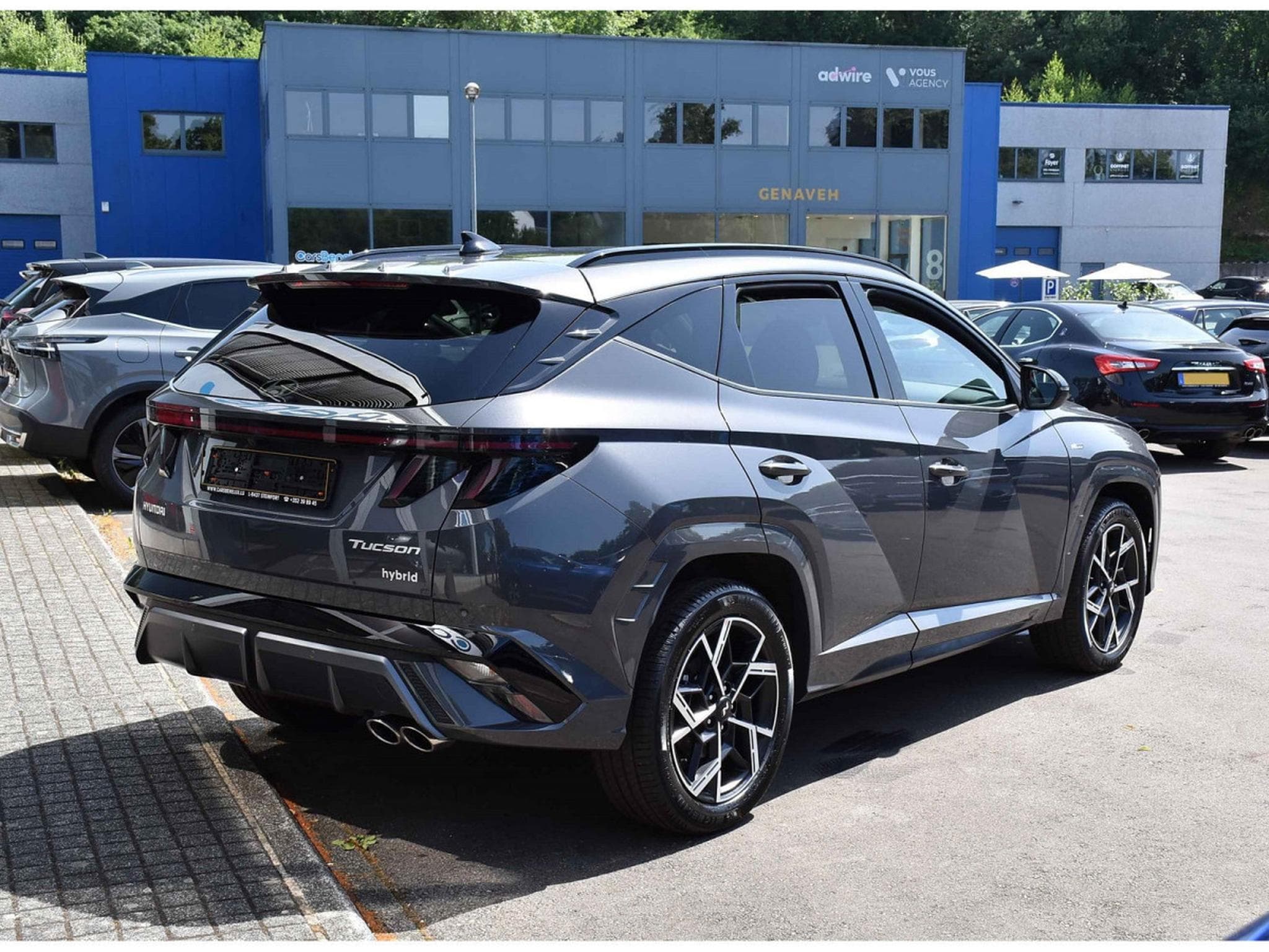 Hyundai Tucson 1.6 T-GDI 239 HYBRID 6AT 4WD N-LINE PANO HUD KRELL NEUF (2026) - Photo 4