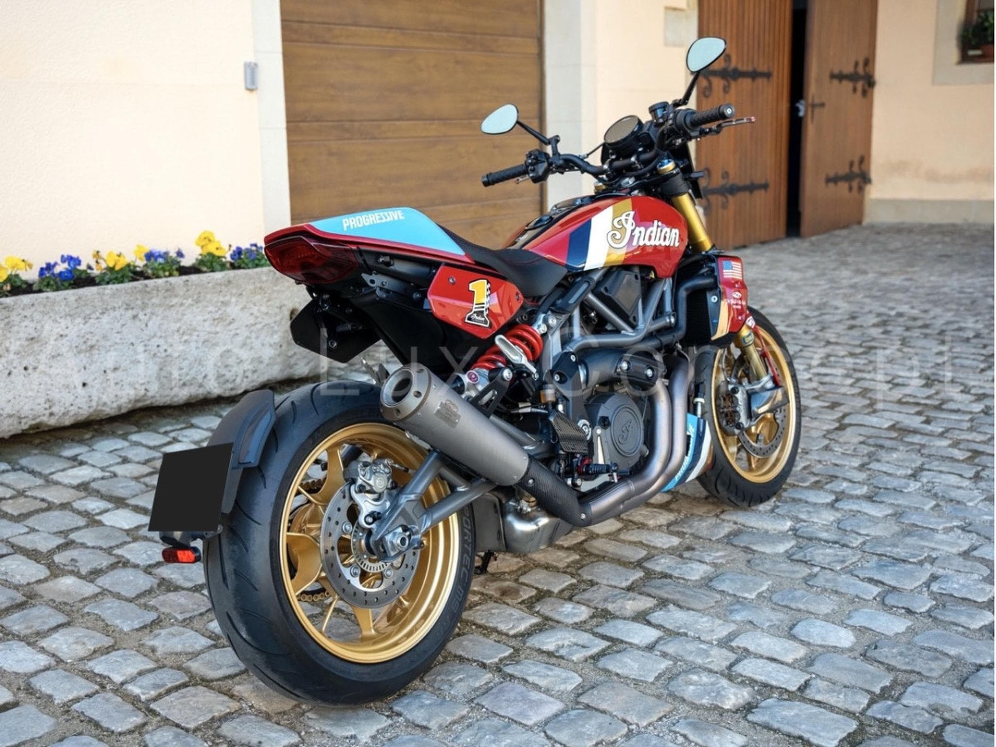 Indian FTR Sport Personnalisée (2024) - Photo 4