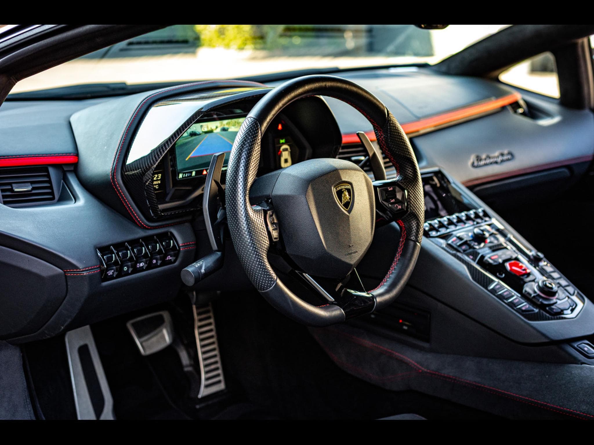 Lamborghini Aventador S COUPE 6.5 V12 (740 CH) - NERO PEGASO - WARRANTY 08/2028 - (2019) - Photo 11