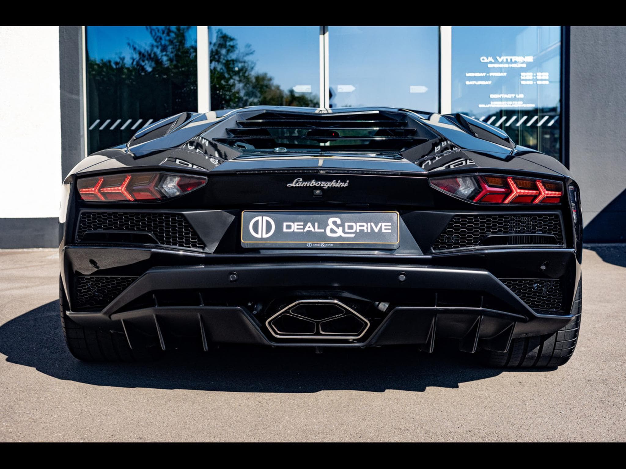 Lamborghini Aventador S COUPE 6.5 V12 (740 CH) - NERO PEGASO - WARRANTY 08/2028 - (2019) - Photo 4