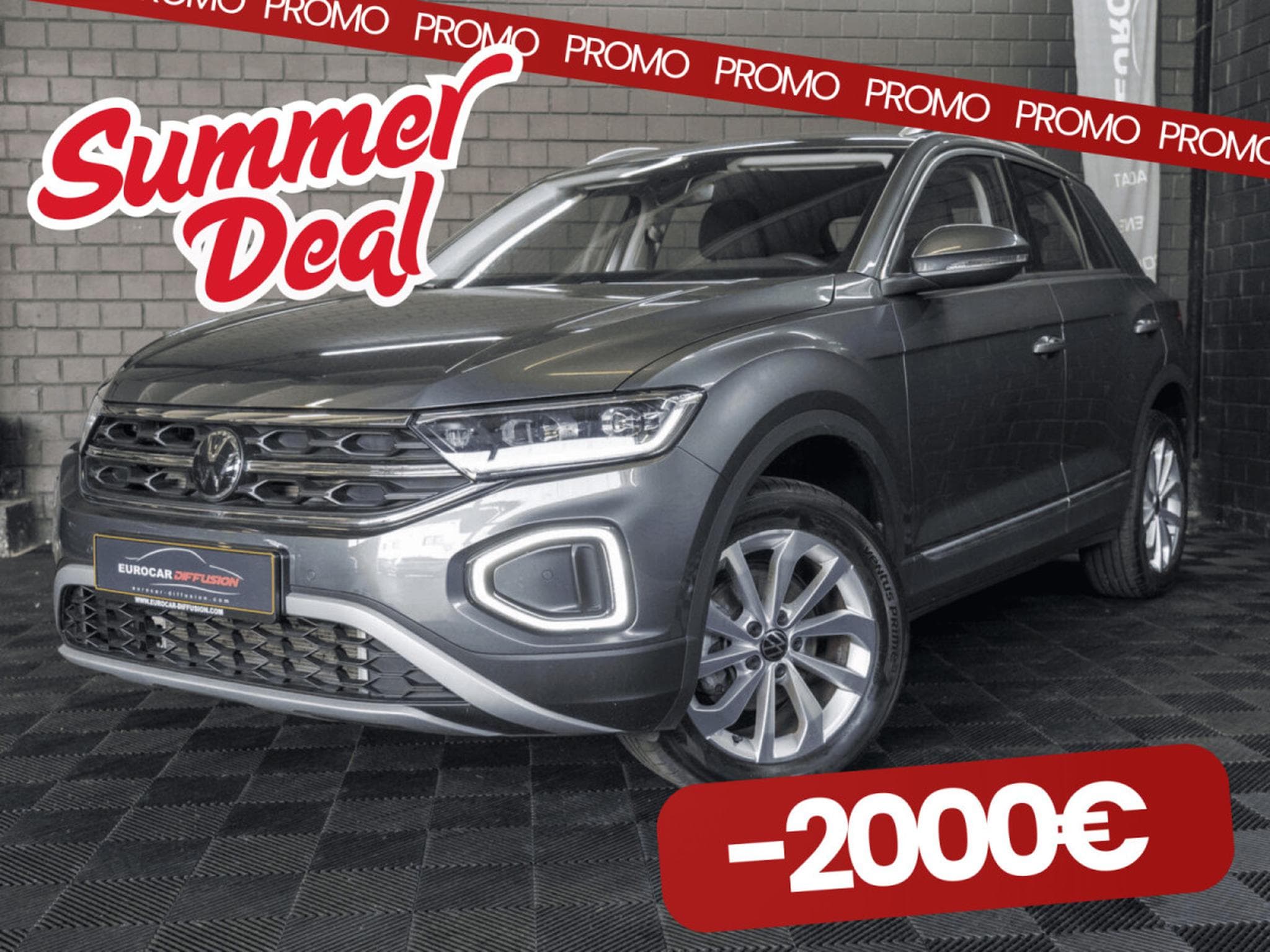 VW T-Roc Style 2.0 TDI 150CV DSG 7 * Sièges Chauffants * Caméra * (2024) - Photo 1