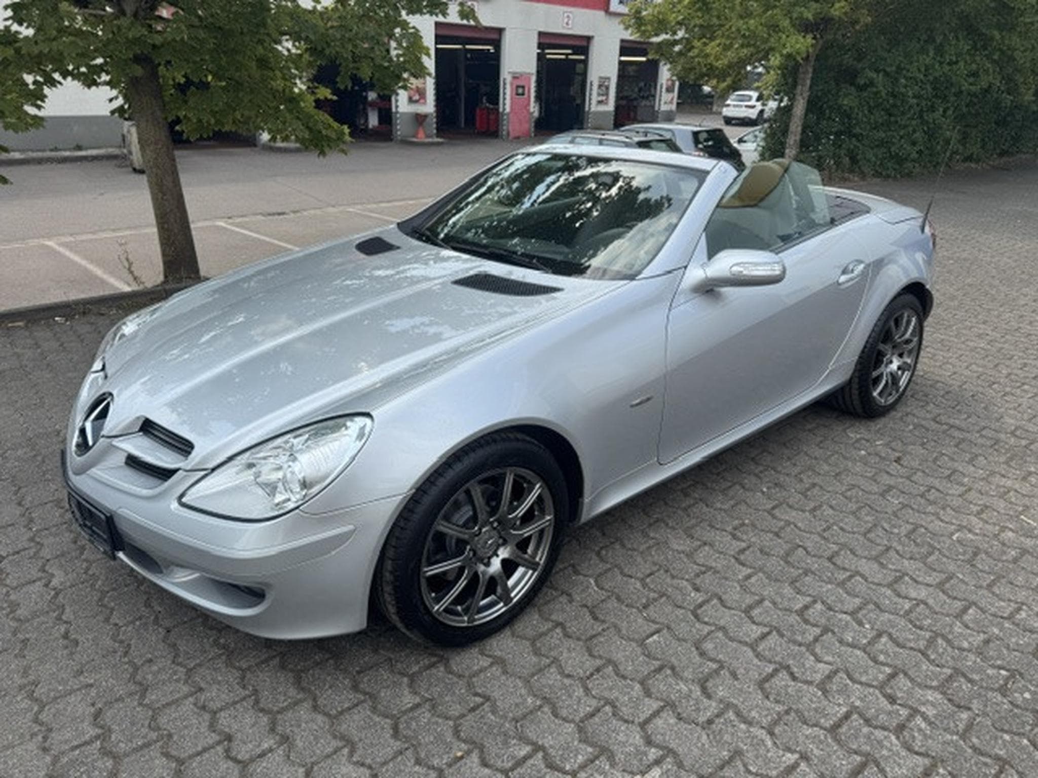 Mercedes SLK MERCEDES BENZ SLK 200 KEMPRESSOR EDITION 10  LEDER (2007) - Photo 17