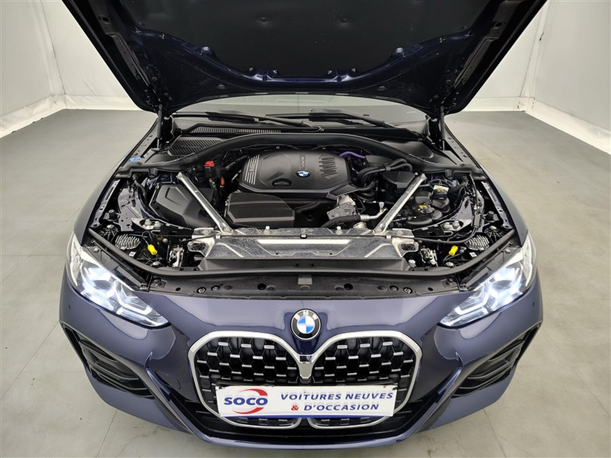 BMW 420 Coupé 420 dA MHEV M-SPORT/CUIR/NAVI/FULL LED/JA19 (2022) - Photo 20