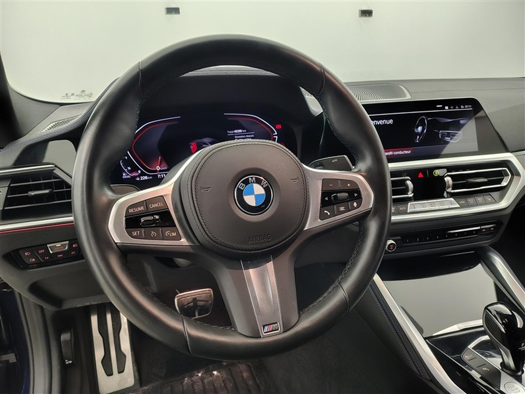 BMW 420 Coupé 420 dA MHEV M-SPORT/CUIR/NAVI/FULL LED/JA19 (2022) - Photo 9