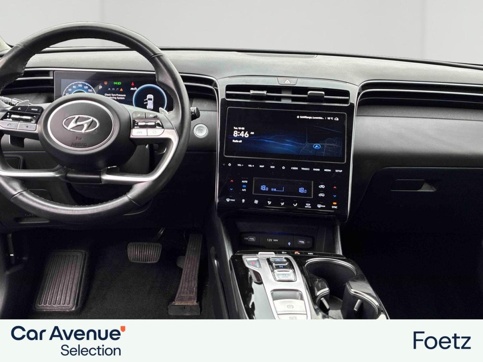 HYUNDAI Tucson 1.6 CRDI 136ch Hybrid 48V Creative DCT7 (2023) - Photo 3