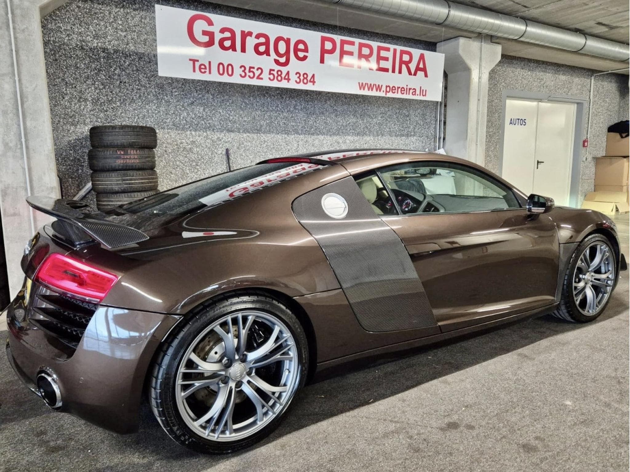 Audi R8 COUPE 4.2 FSI QUATTRO CARBON BANG OLUFSEN CUIR NAVI (2015) - Photo 2