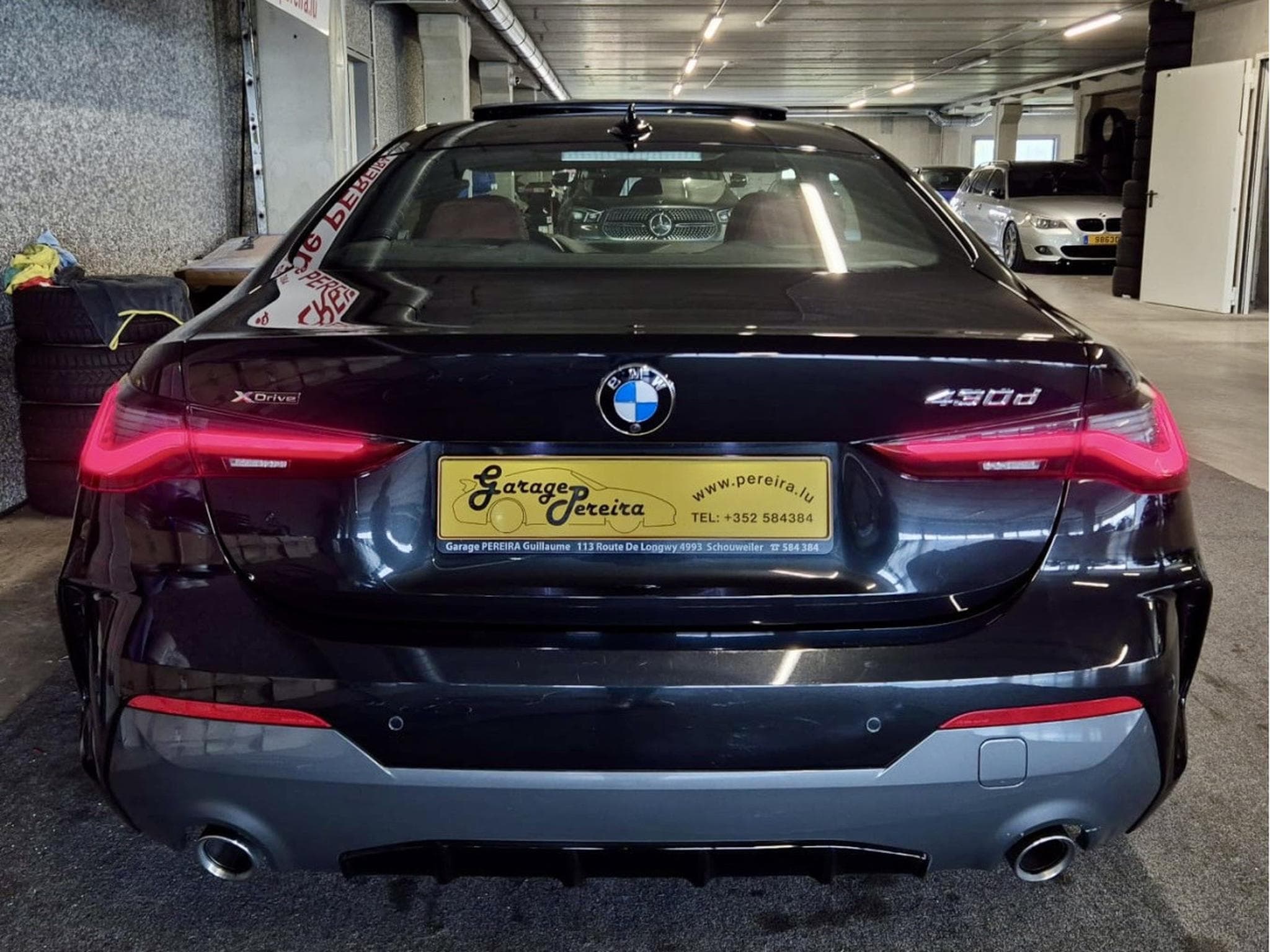 BMW 430 COUPE D XDRIVE M SPORT PAKET PANO CUIR NAVI 1 HAND (2021) - Photo 3