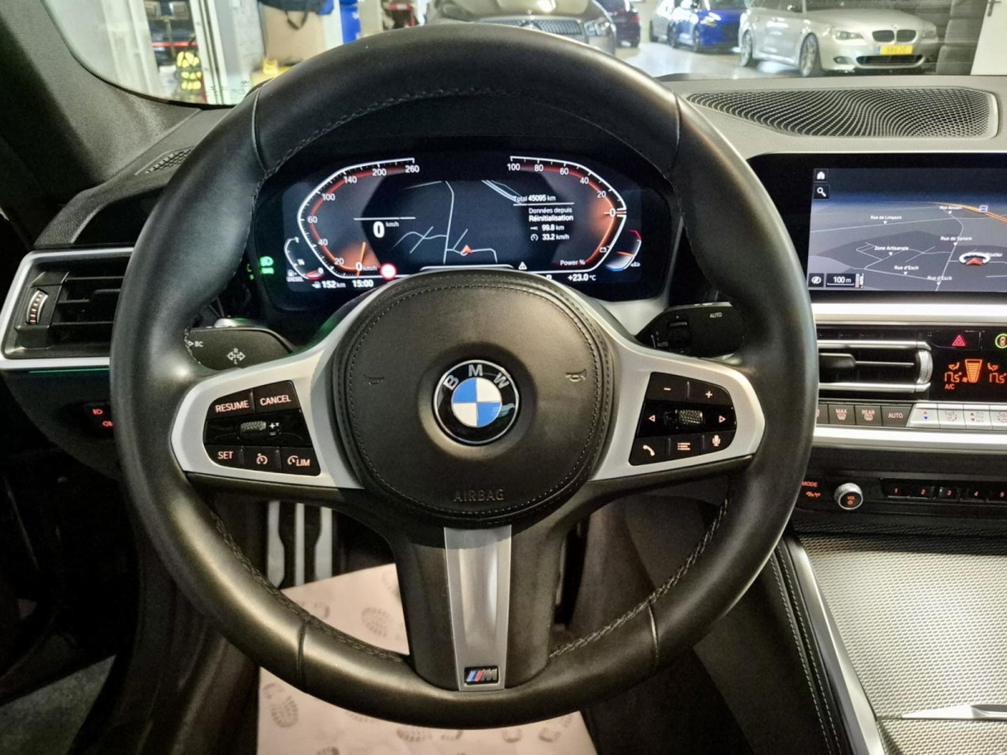 BMW 430 COUPE D XDRIVE M SPORT PAKET PANO CUIR NAVI 1 HAND (2021) - Photo 7
