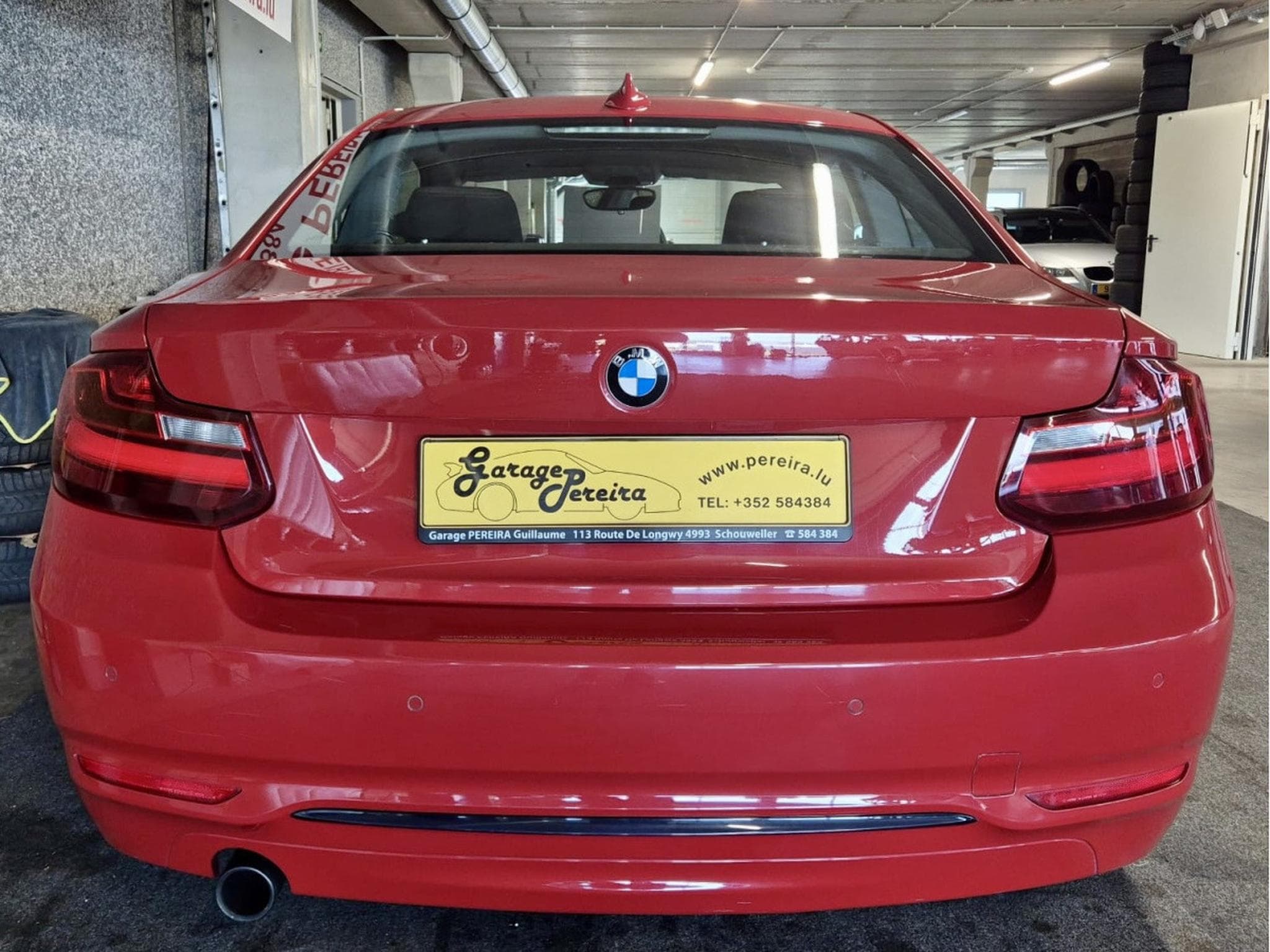 BMW 218 i SPORTLINE COUPE AUTO LED NAVI 1 HAND (2015) - Photo 3