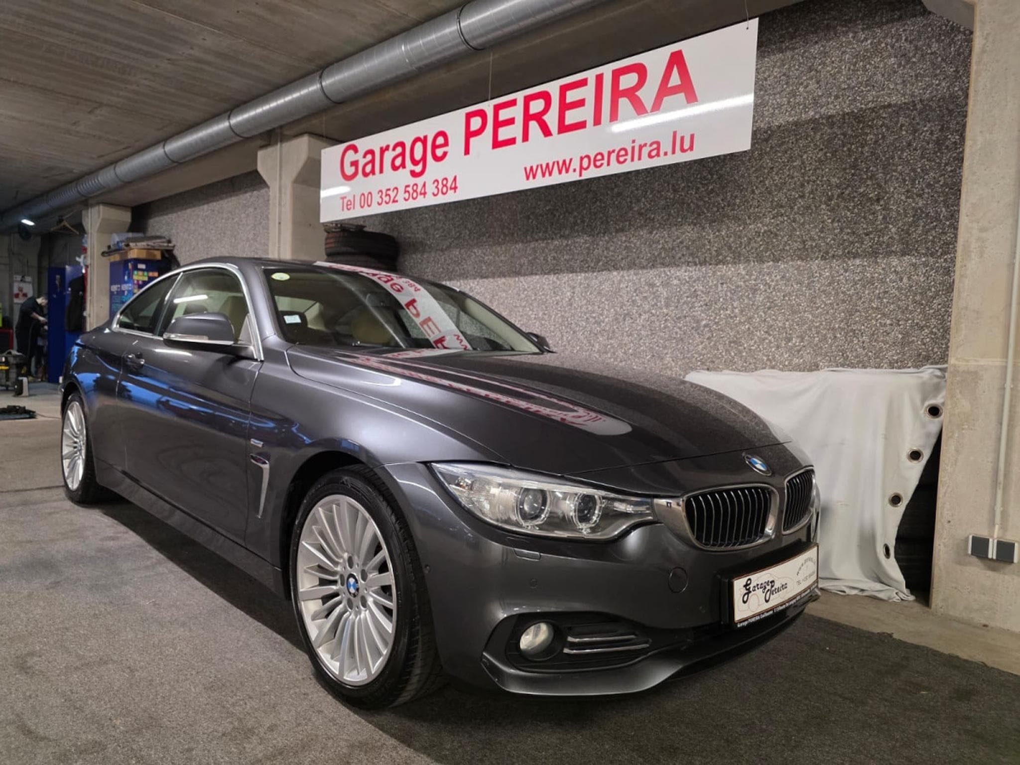 BMW 420 D LUXURY LINE HEAD UP AUTO CUIR NAVI (2014) - Photo 1