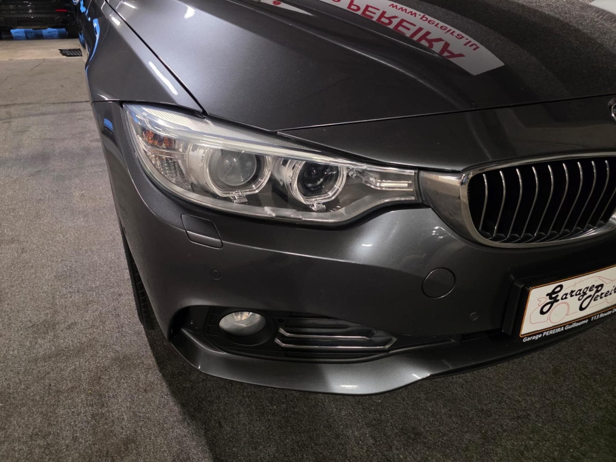 BMW 420 D LUXURY LINE HEAD UP AUTO CUIR NAVI (2014) - Photo 10