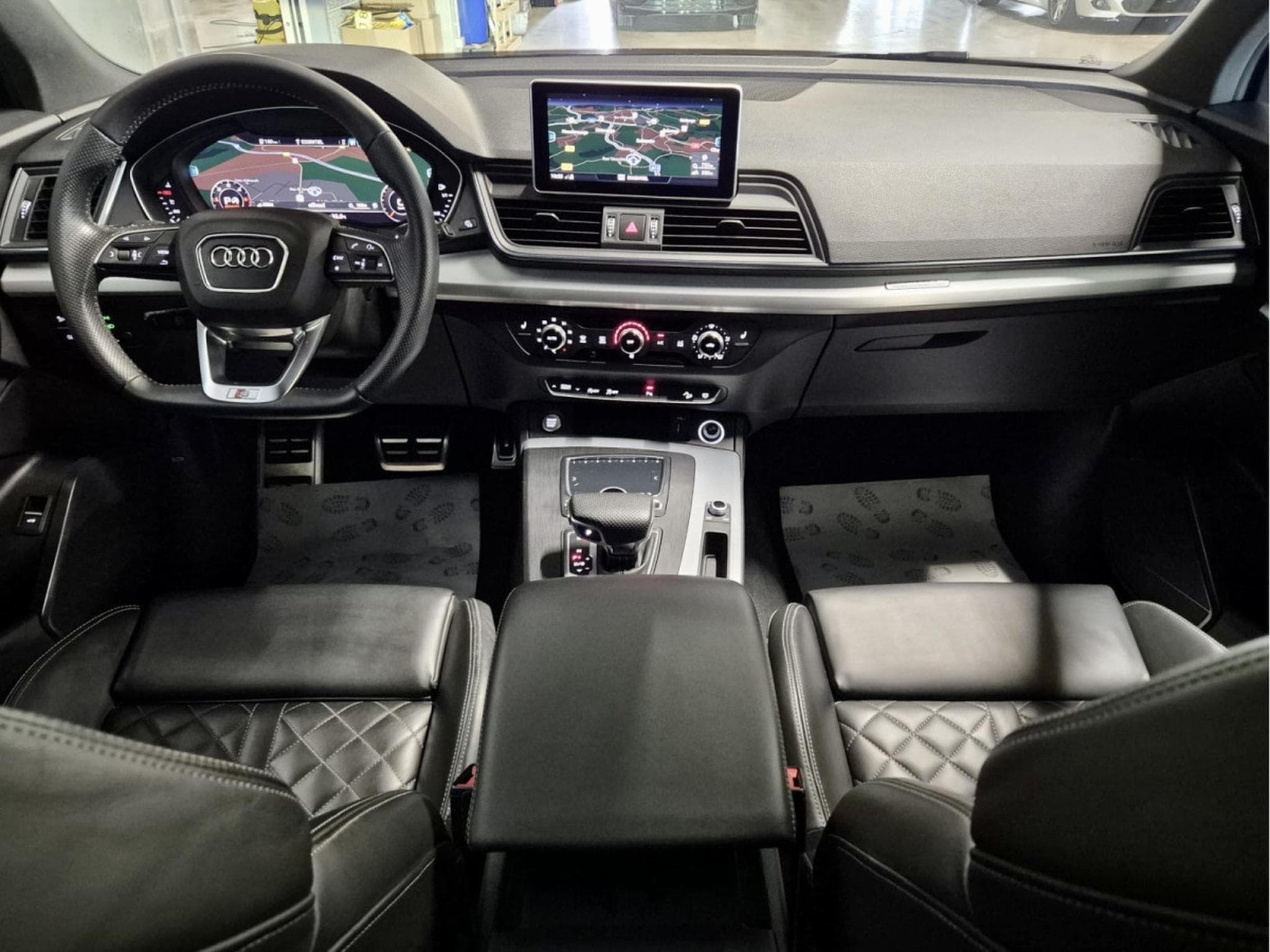 Audi Q5 2.0 TDI 163 QUATTRO S-TRONIC 3X S-LINE CUIR NAVI (2020) - Photo 6