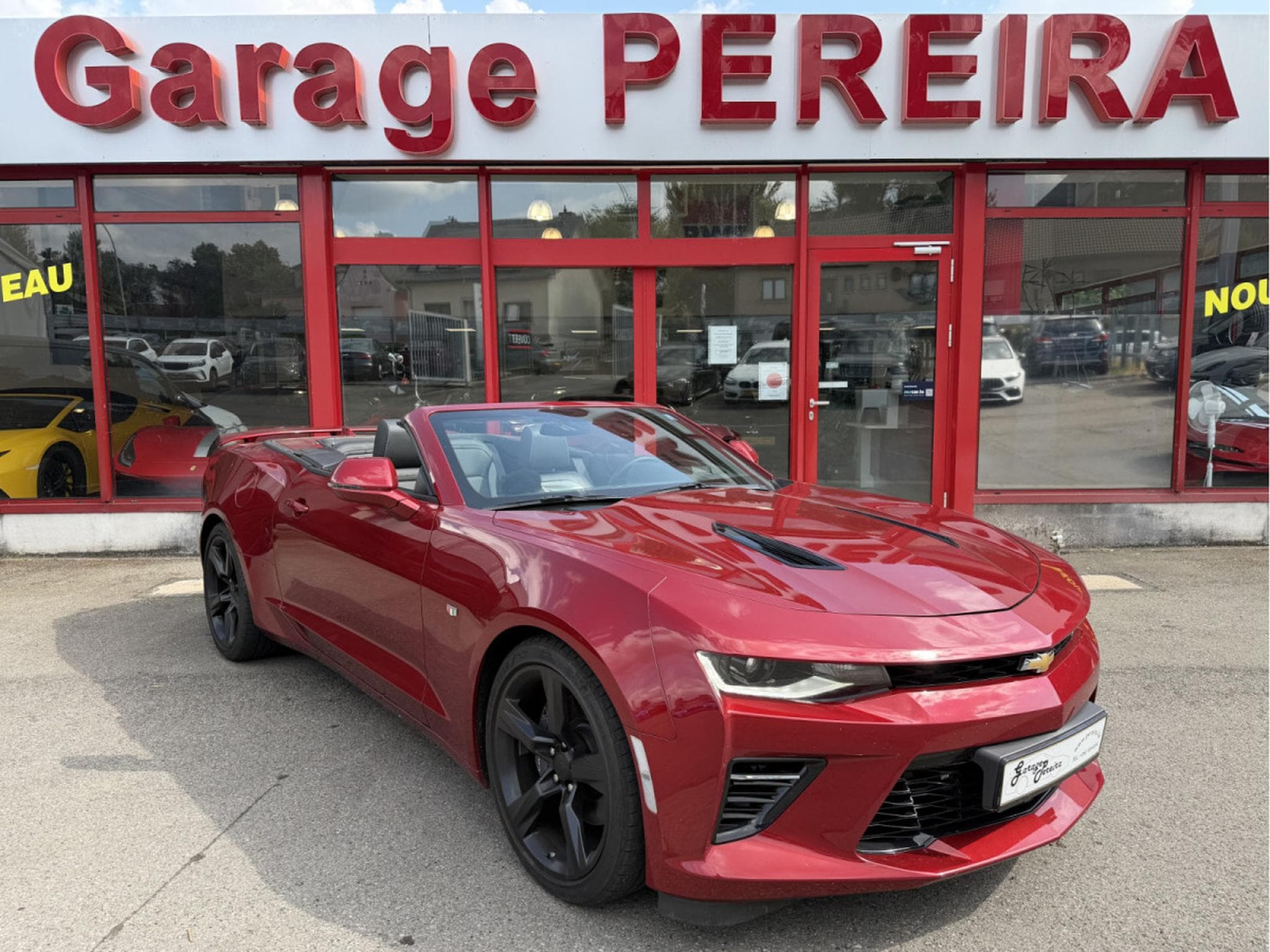 Chevrolet Camaro CABRIO 6.2 V8 SS BOSE HEAD UP CUIR NAVI COC EUROPA (2018) - Photo 1