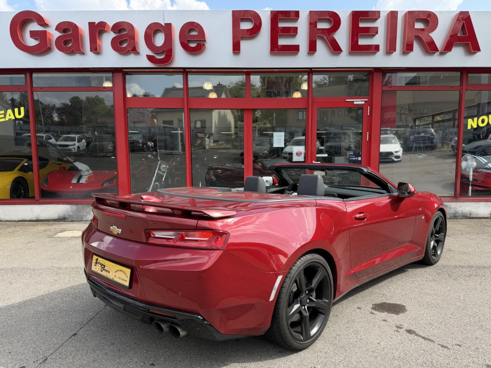 Chevrolet Camaro CABRIO 6.2 V8 SS BOSE HEAD UP CUIR NAVI COC EUROPA (2018) - Photo 3