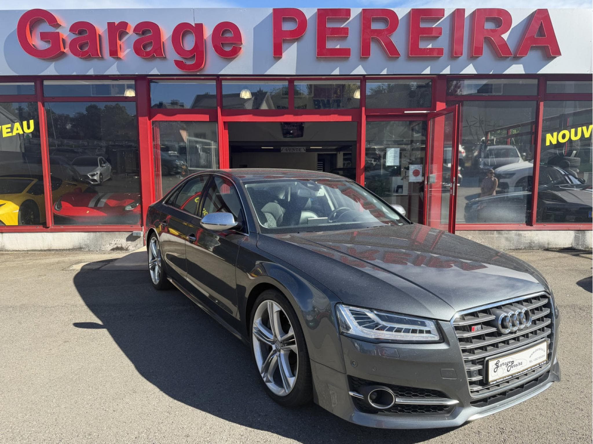 Audi S8 4.0 TFSI QUATTRO NIGHT VISION BOSE CUIR NAVI 1 HAND (2014) - Photo 1