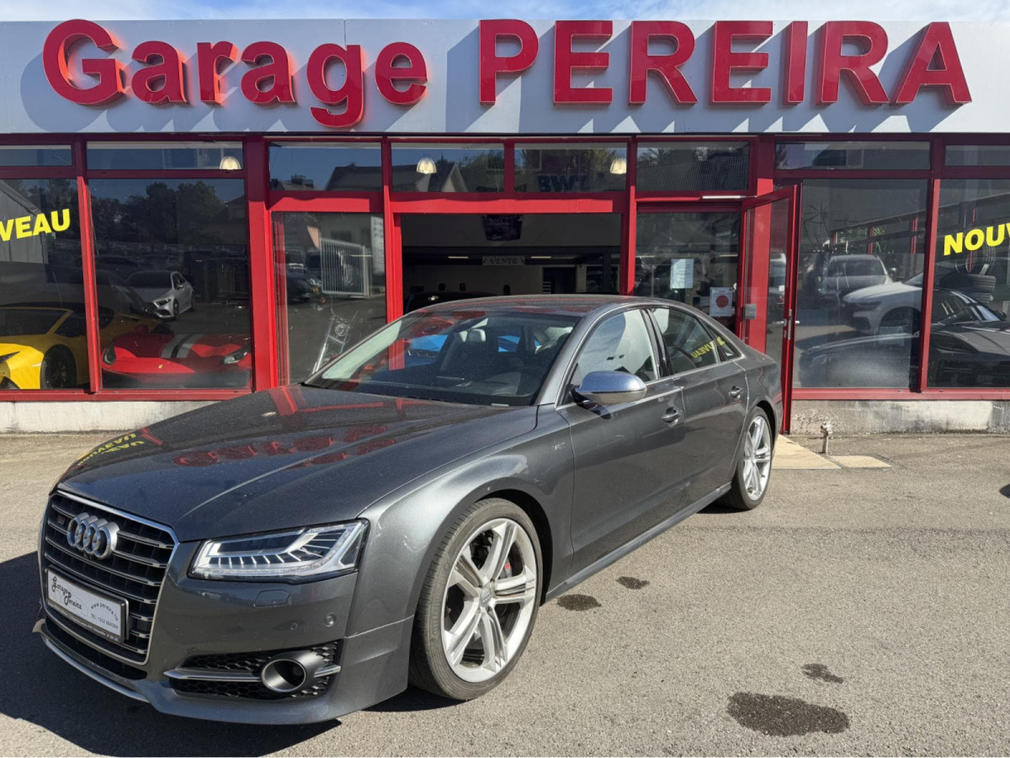Audi S8 4.0 TFSI QUATTRO NIGHT VISION BOSE CUIR NAVI 1 HAND (2014) - Photo 2