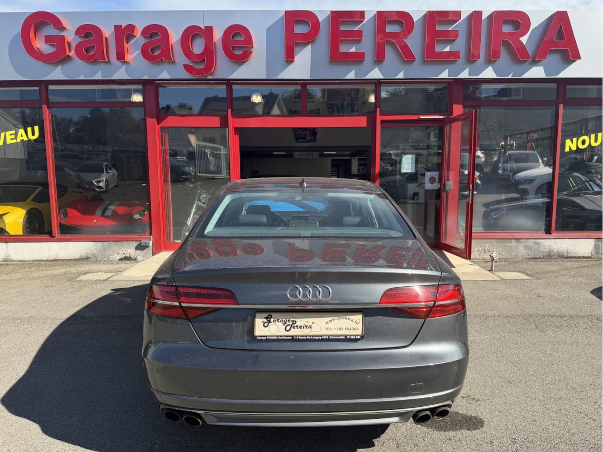 Audi S8 4.0 TFSI QUATTRO NIGHT VISION BOSE CUIR NAVI 1 HAND (2014) - Photo 4