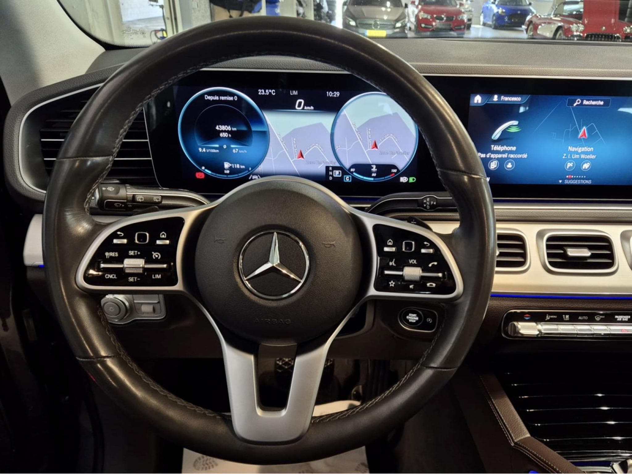 Mercedes GLE 300 D 4 MATIC AMG LINE NEW MODEL CUIR NAVI (2019) - Photo 7