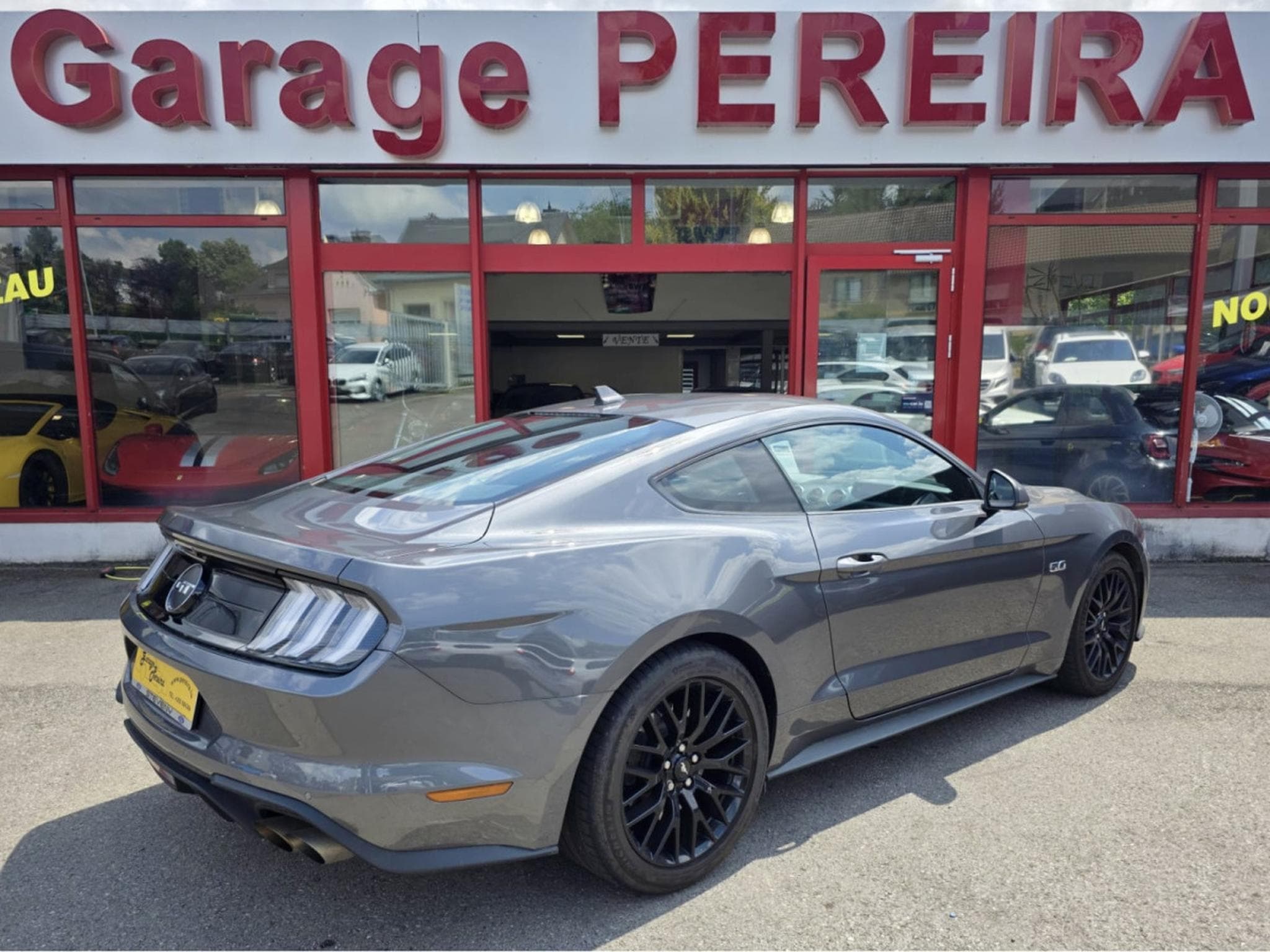 Ford Mustang 5.0 V8 GT EUROPA COC BANG OLUFSEN CUIR NAVI GARANTIE FORD 10 (2021) - Photo 3