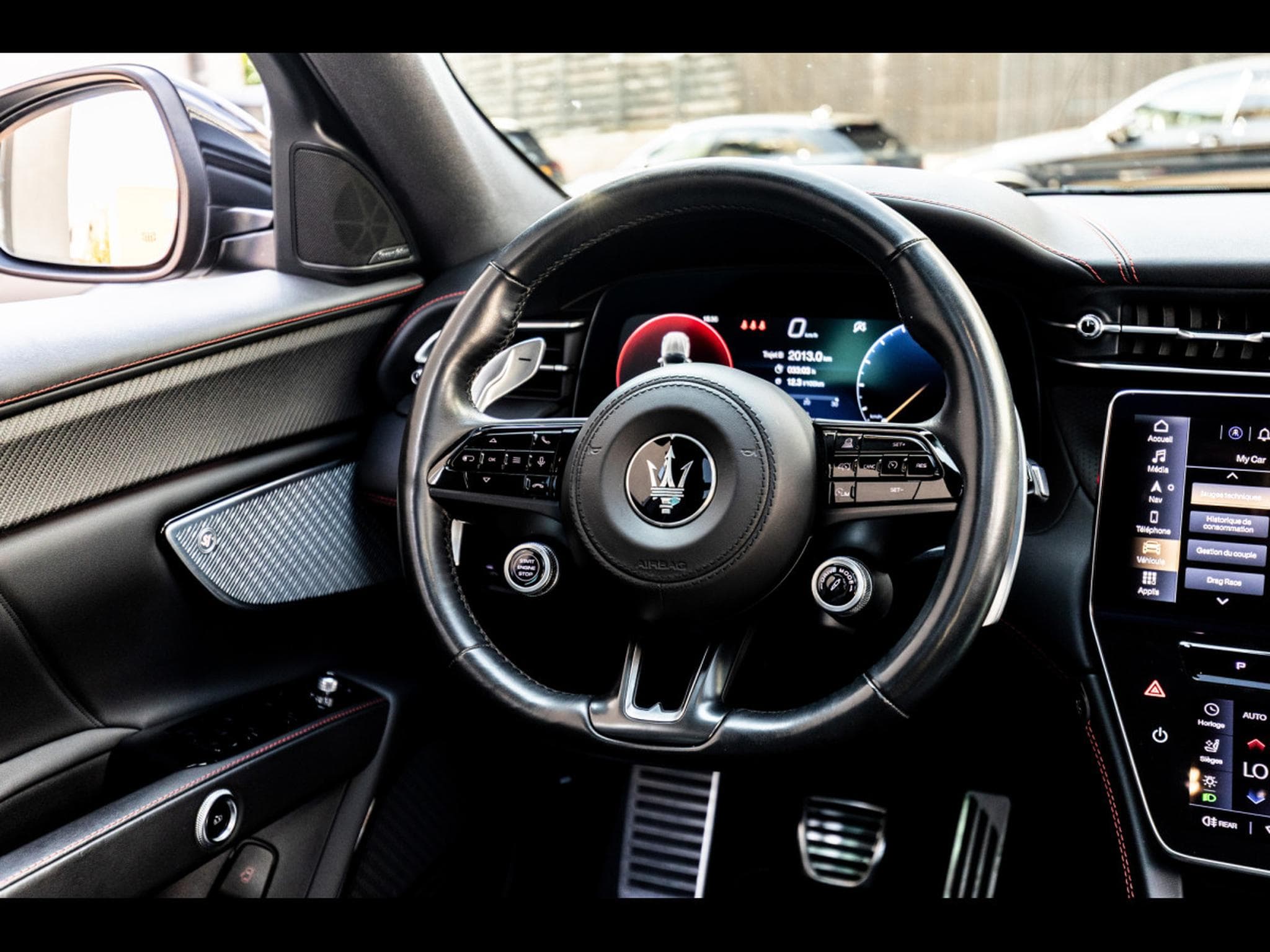 Maserati Grecale TROFEO V6 AWD (530 CH) - NERO TEMPESTA - MASERATI WARRANTY 1 (2022) - Foto 10