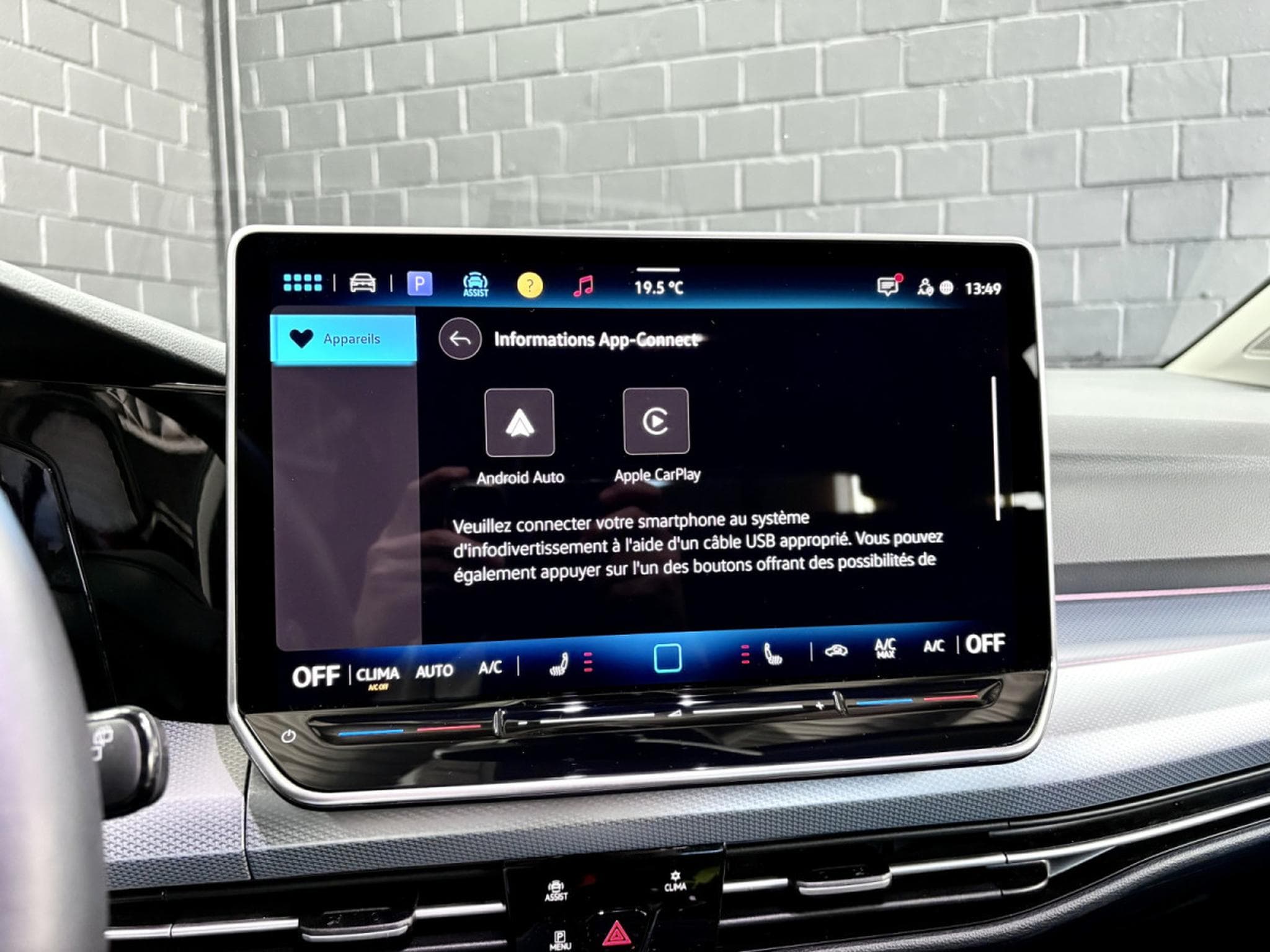VW Golf Life Goal 1.5 TSI eHybrid DSG6 204 CV *CAM* CARPLAY* ACC* (2025) - Foto 14