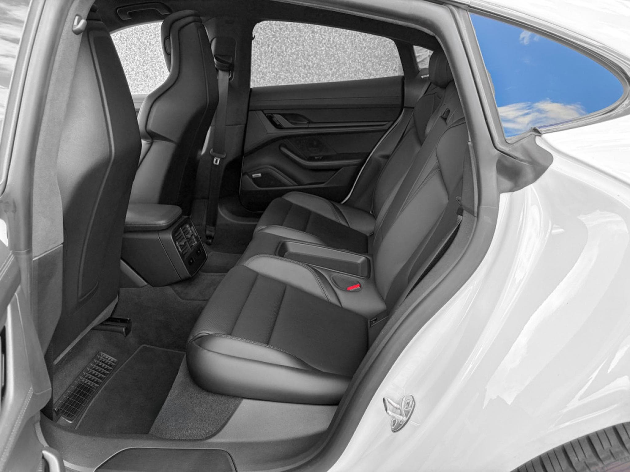 Porsche Taycan PORSCHE TAYCAN TURBO /APPROVED/ PURE WHITE | SPORT CHRONO | (2020) - Photo 15