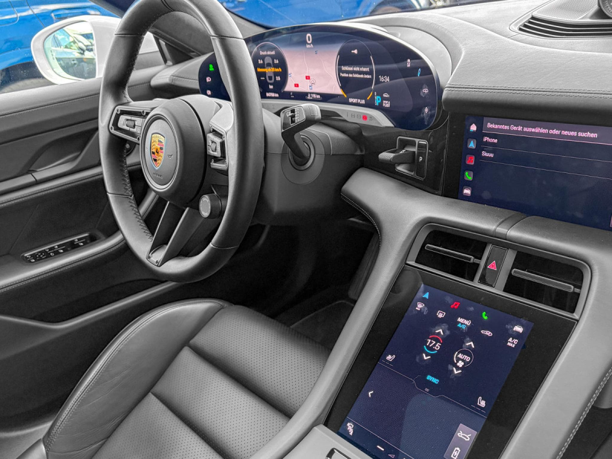 Porsche Taycan PORSCHE TAYCAN TURBO /APPROVED/ PURE WHITE | SPORT CHRONO | (2020) - Photo 19