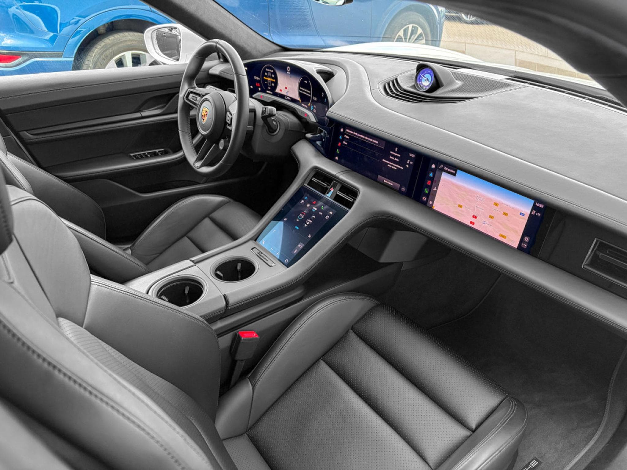 Porsche Taycan PORSCHE TAYCAN TURBO /APPROVED/ PURE WHITE | SPORT CHRONO | (2020) - Photo 8