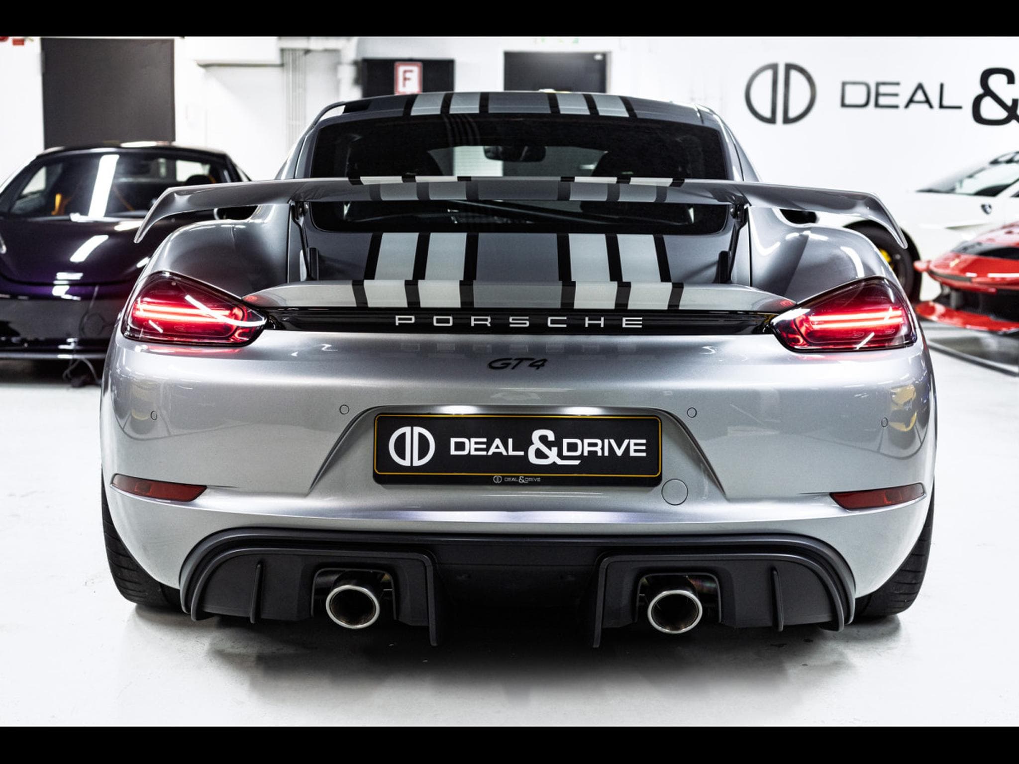 Porsche Cayman 718 GT4 MANUAL-6 - GT-SILVER METALLIC - PPF (2020) - Photo 4