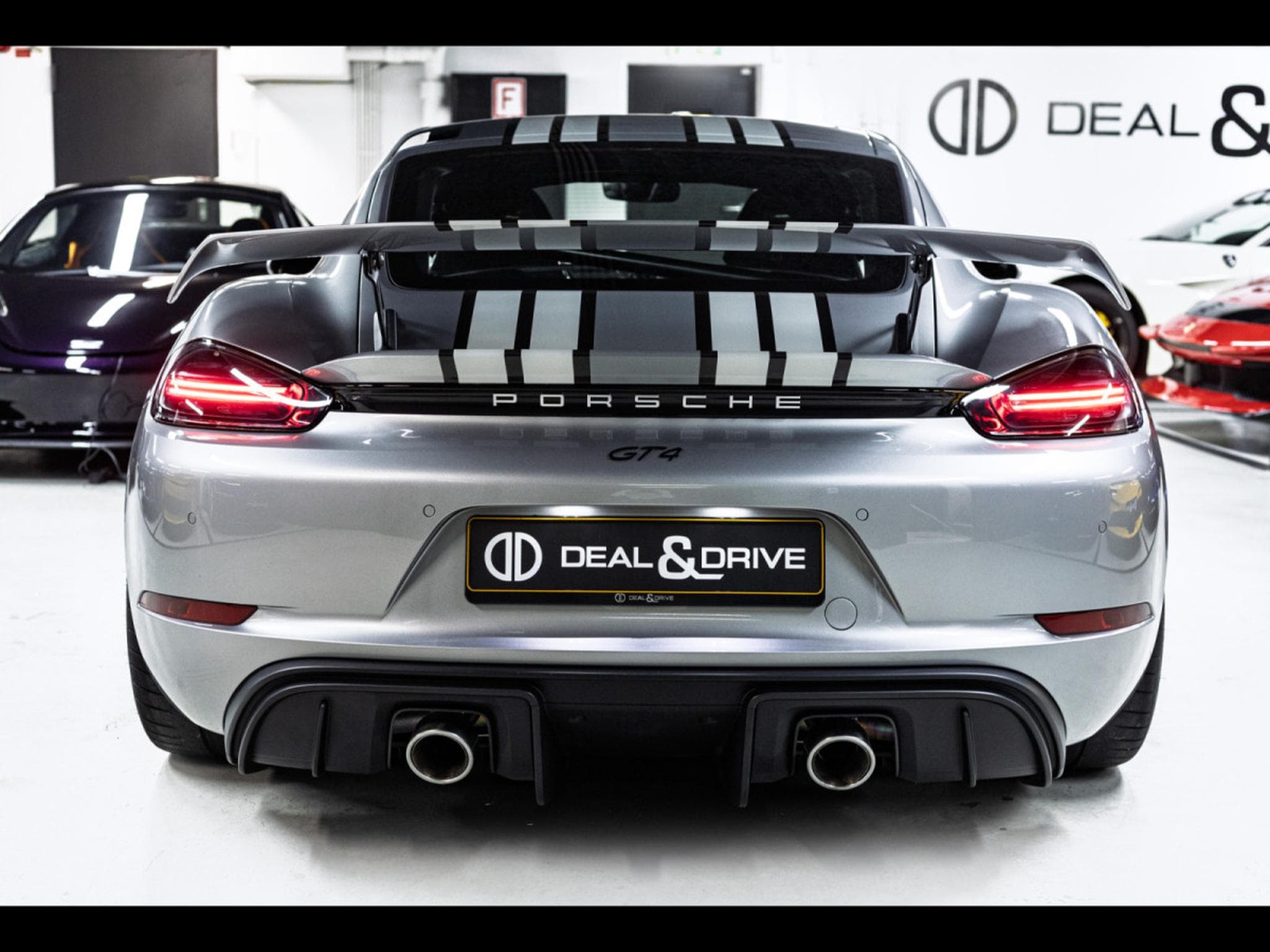 Porsche Cayman 718 GT4 MANUAL-6 - GT-SILVER METALLIC - PPF (2020) - Photo 4