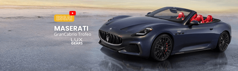 ESSAI MASERATI GRAN CABRIO TROFEO : Le charme du cabriolet italien