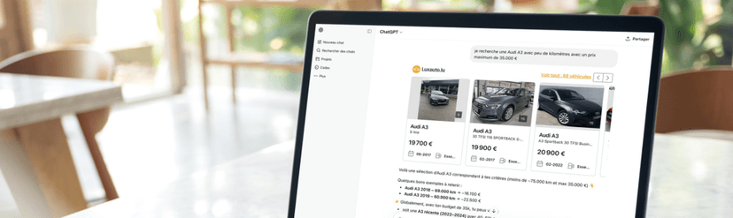Trouver une voiture autrement avec ChatGPT