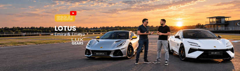 Le gagnant du calendrier de l’Avent atHomeGroup 2025 essaie les Lotus Emira et Emeya