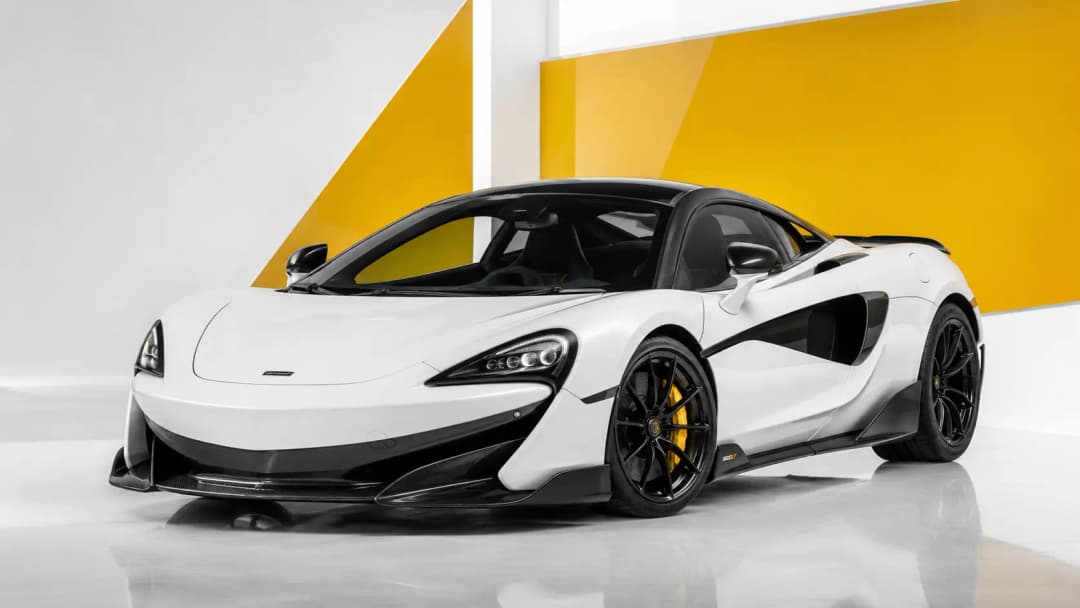 McLaren 600LT in vorderer Dreiviertelansicht