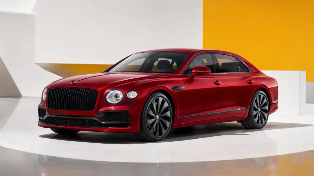Bentley Flying Spur in vorderer Dreiviertelansicht