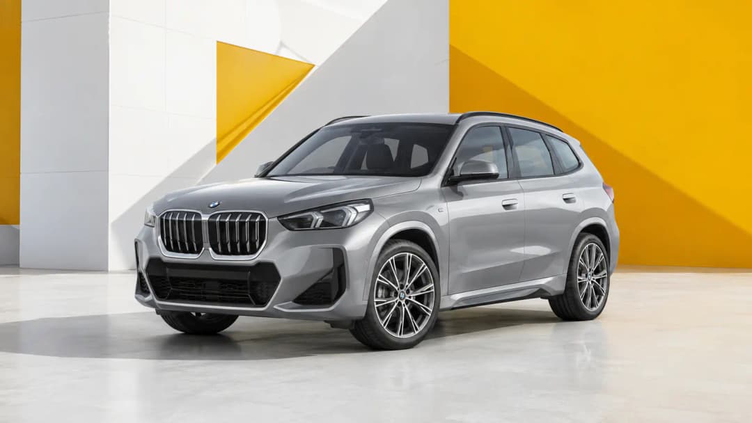 BMW X1 in a modern urban setting